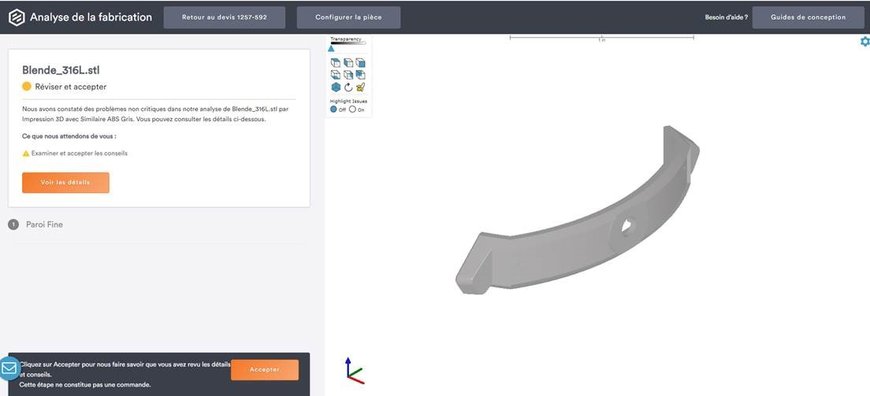 Protolabs lance l'analyse DFM pour l'impression 3D et réduit les délais d'exécution